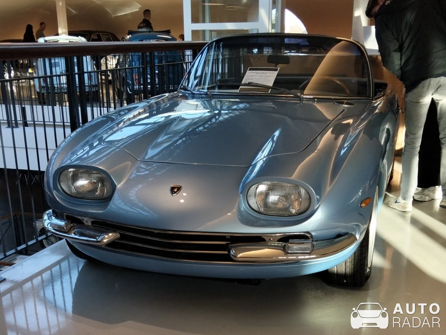 Lamborghini Islero 400 spotted in Brummen