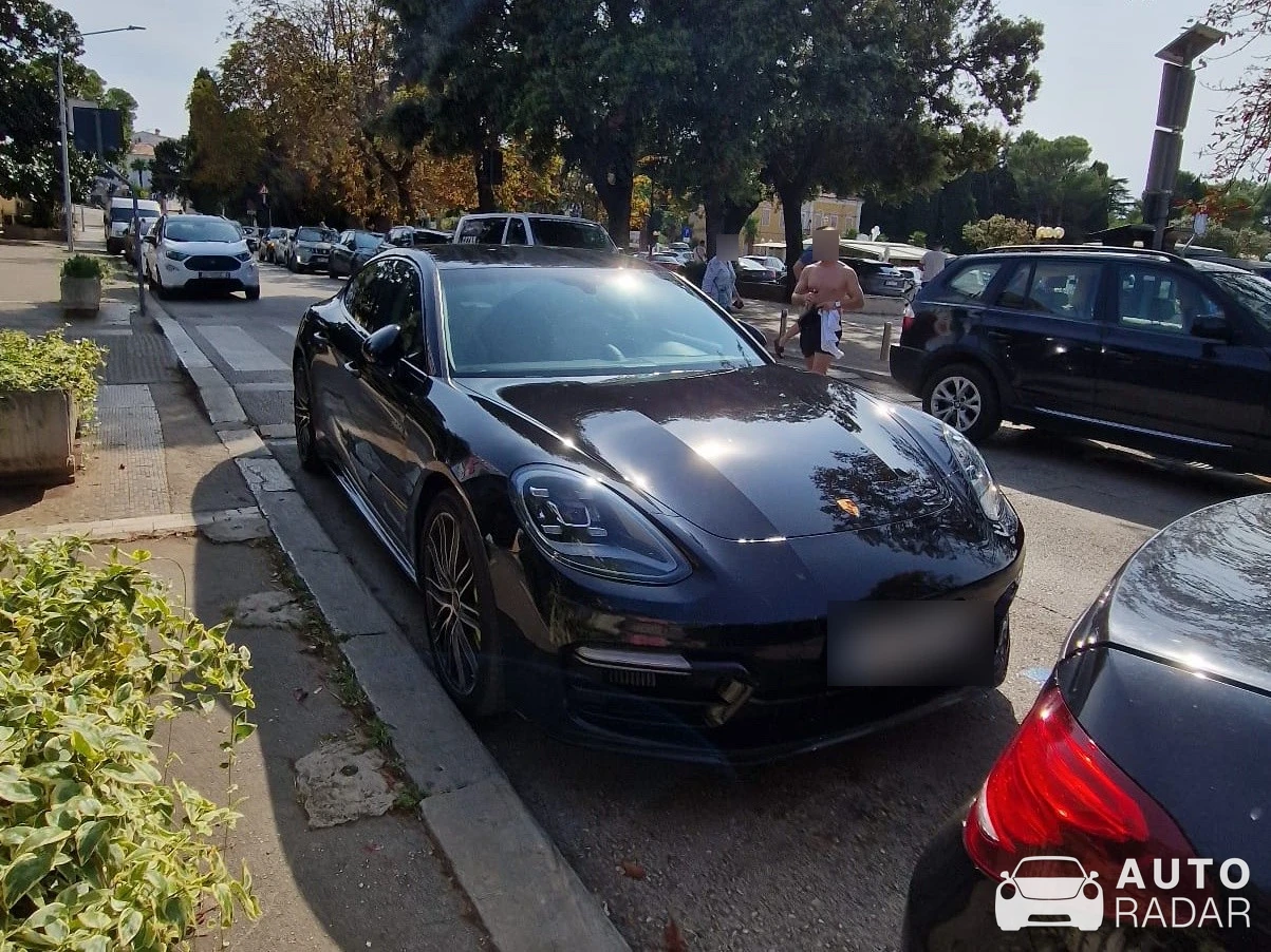 Porsche Panamera Turbo S E-Hybrid spotted in Poreč, Croatia