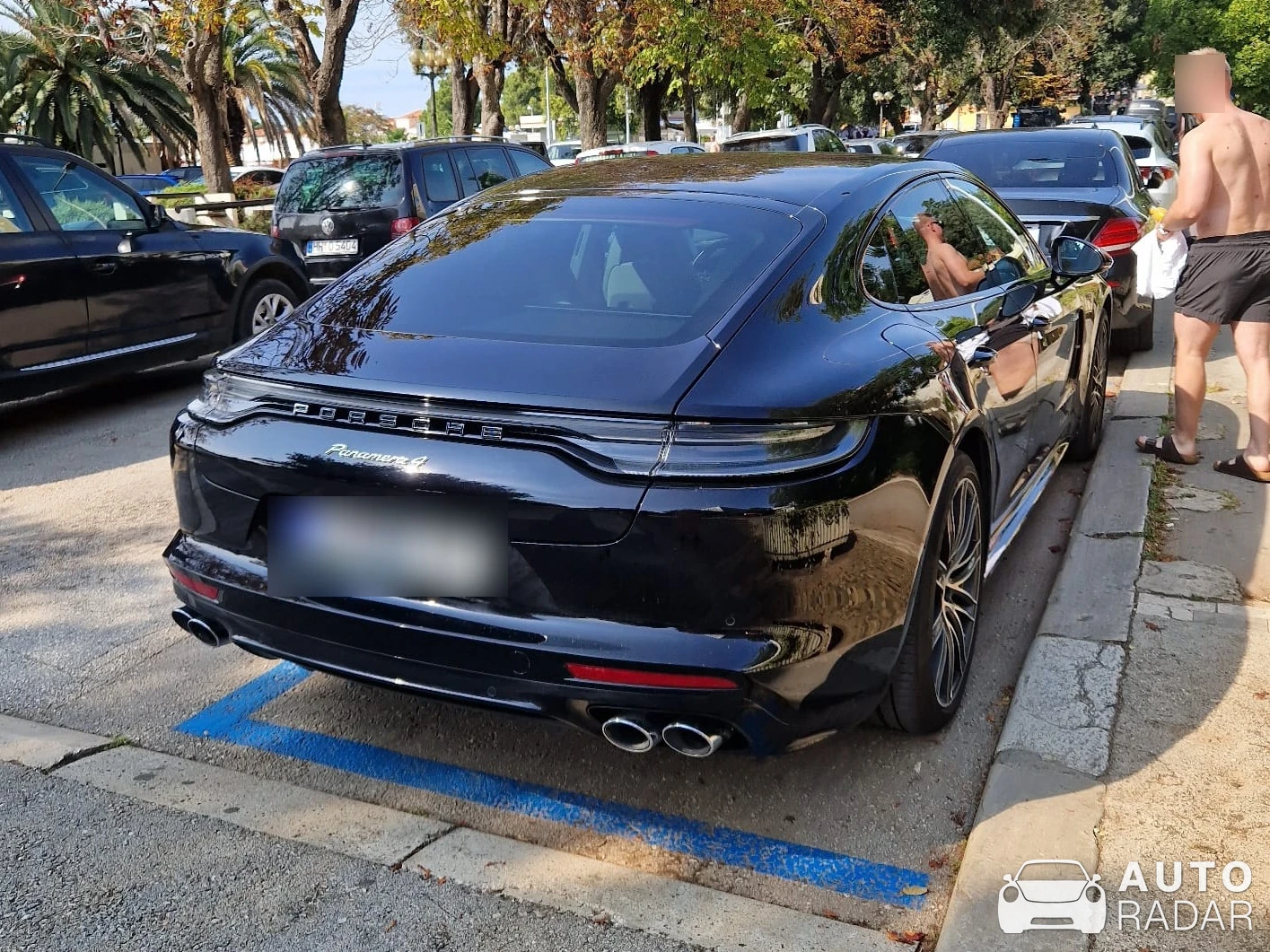 Porsche Panamera Turbo S E-Hybrid spotted in Poreč