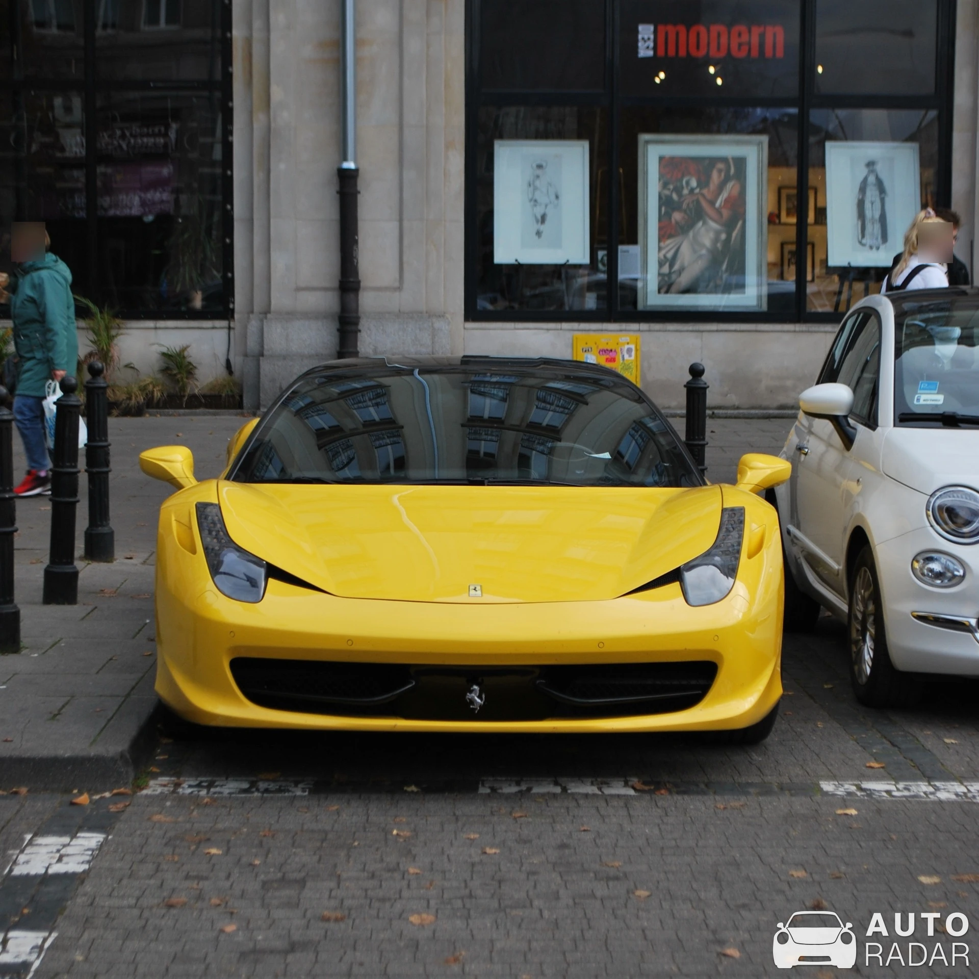 Ferrari 458 Italia spotted in Warszawa, Poland