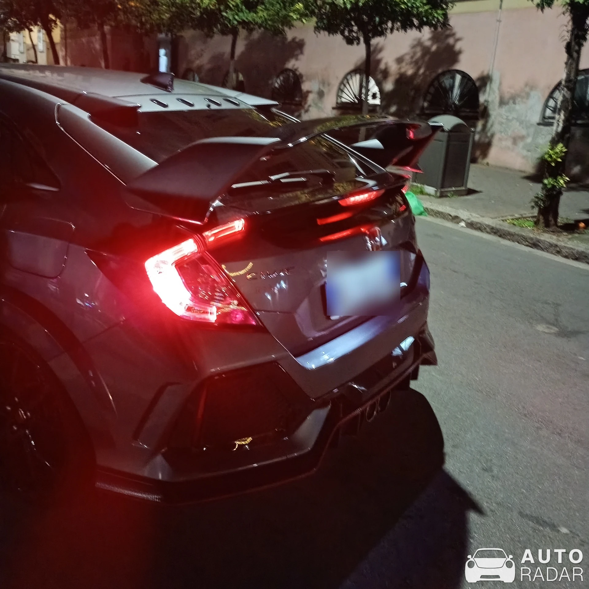 Honda Civic Type R FK8 spotted in Genova, Italy