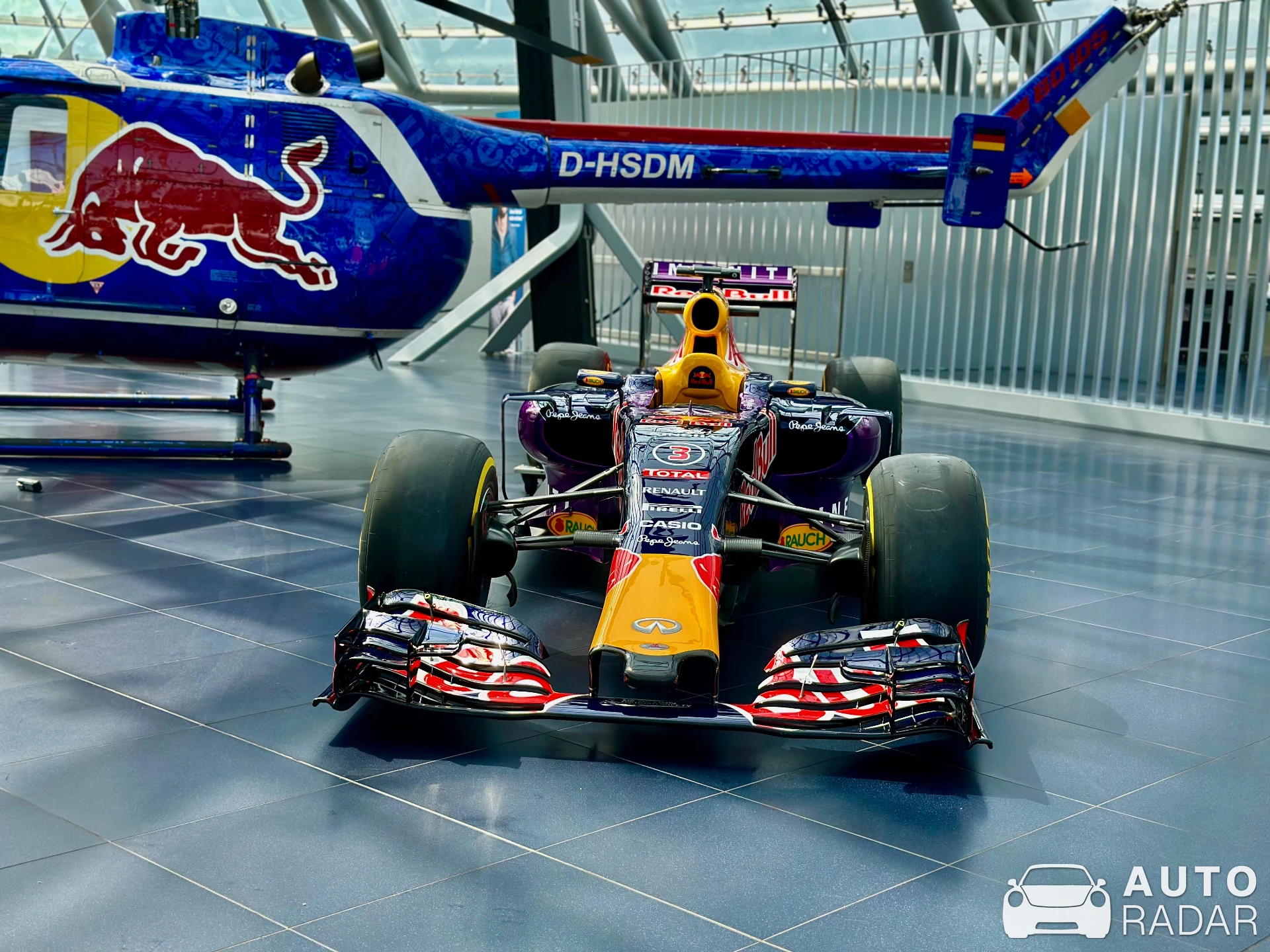 Red Bull Racing RB11 spotted in Salzburg