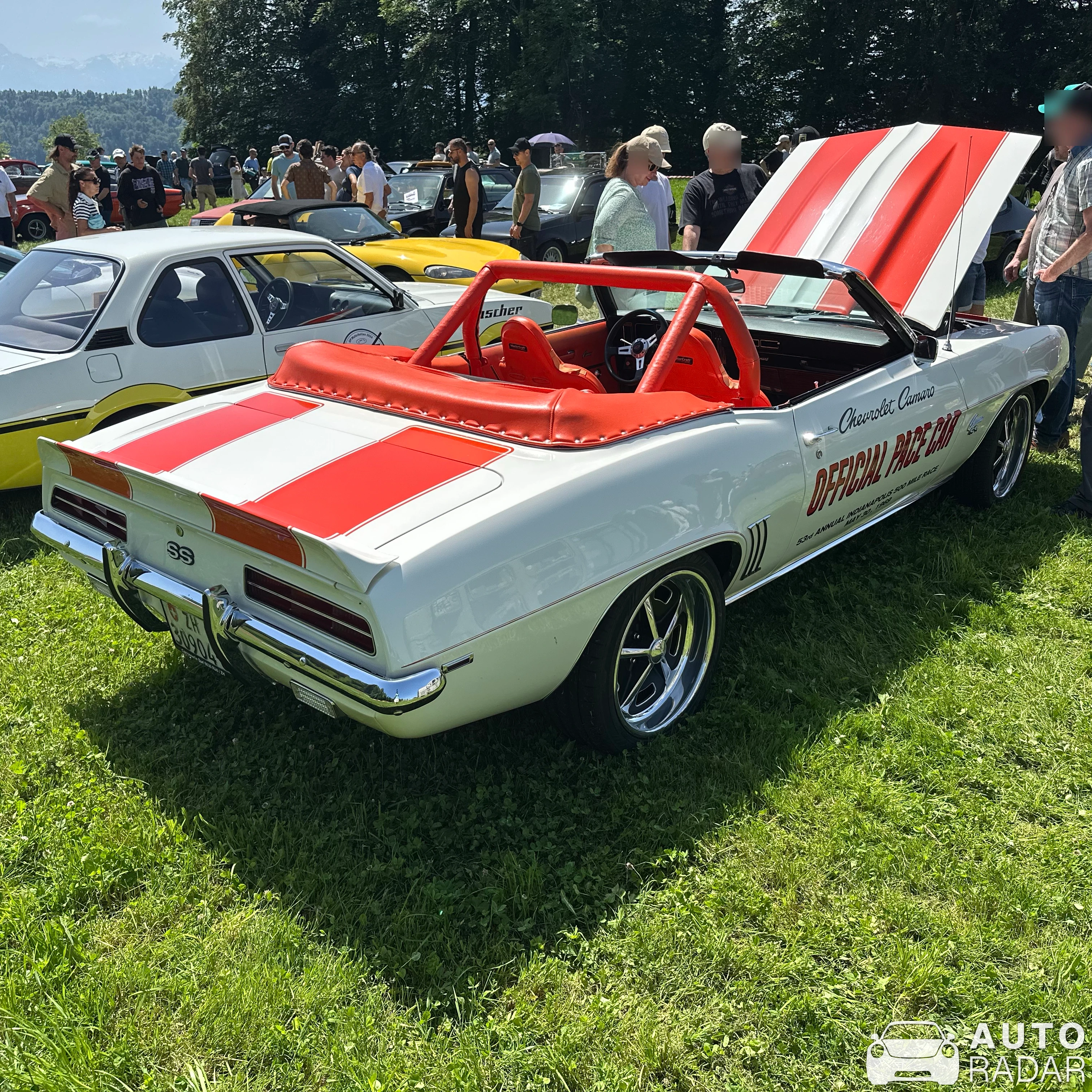 Chevrolet Camaro SS Convertible spotted in Dürnten