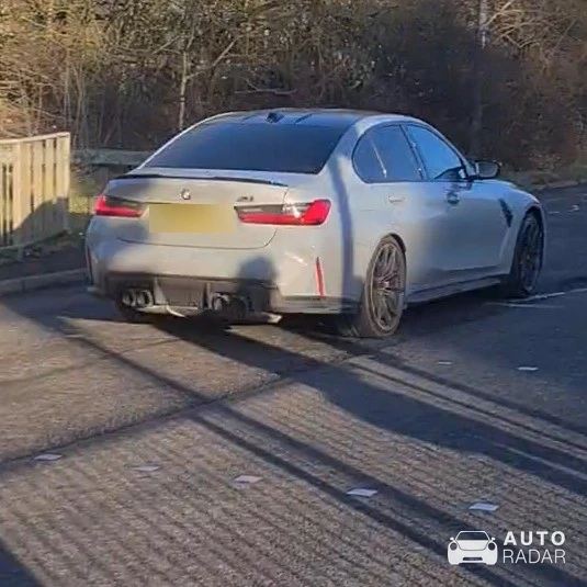 BMW M3 G80 Sedan Competition spotted in Alderley Edge, United Kingdom