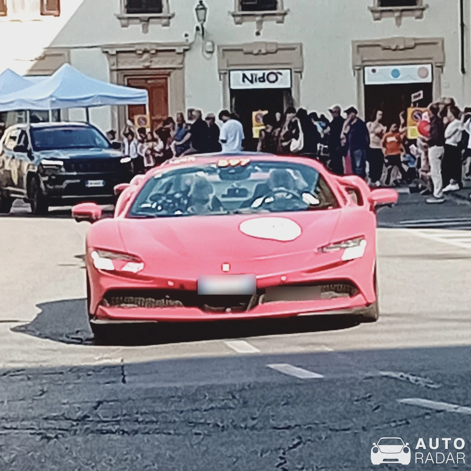 Ferrari SF90 Spider spotted in Prato, Italy
