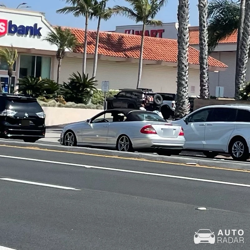 Mercedes-Benz CLK 63 AMG Cabriolet spotted in Torrance