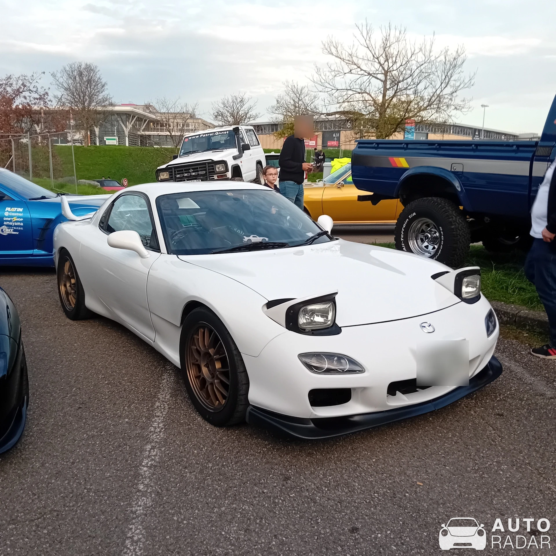 Mazda RX-7 spotted in Lyon, France