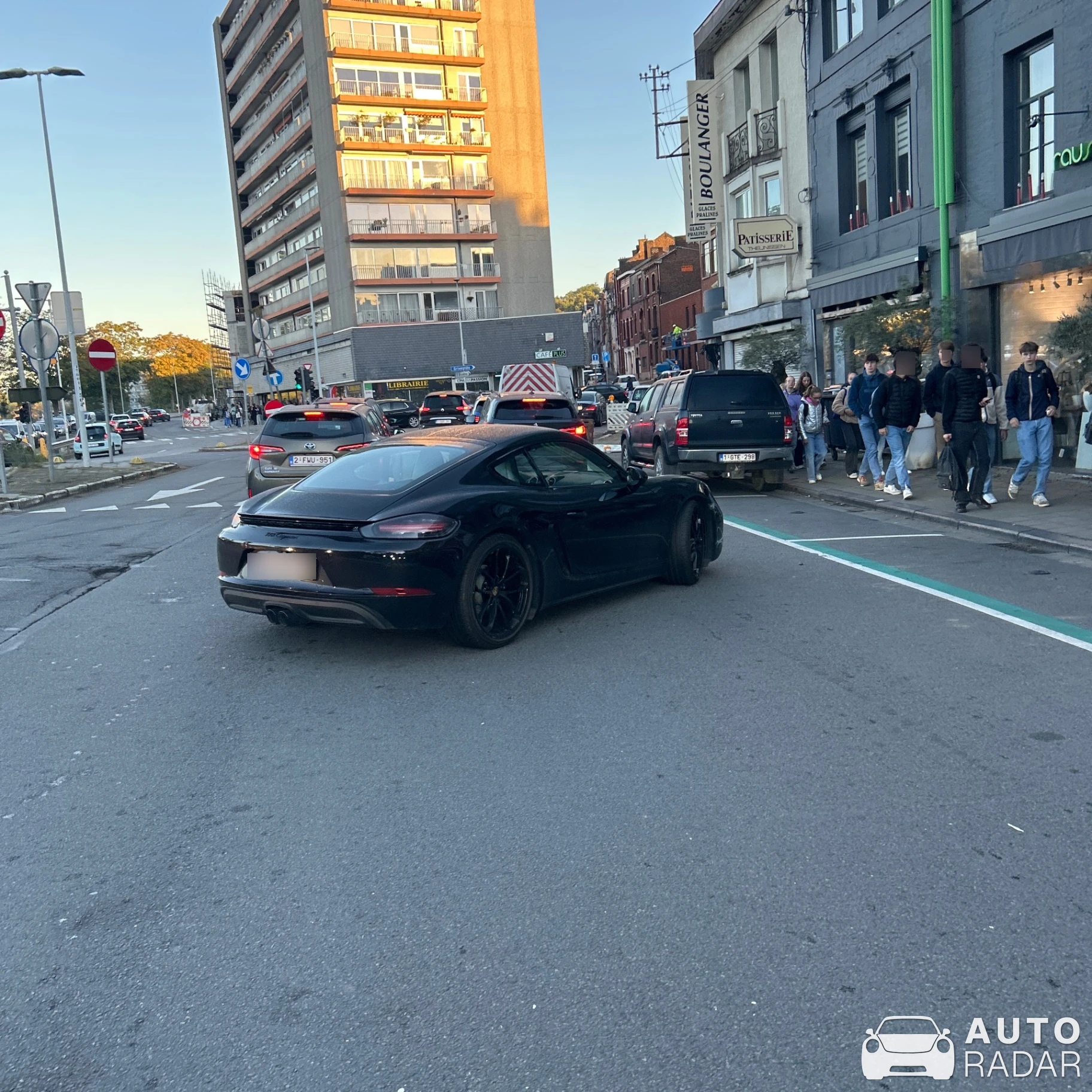 Porsche 718 Cayman S spotted in Liège, Belgium