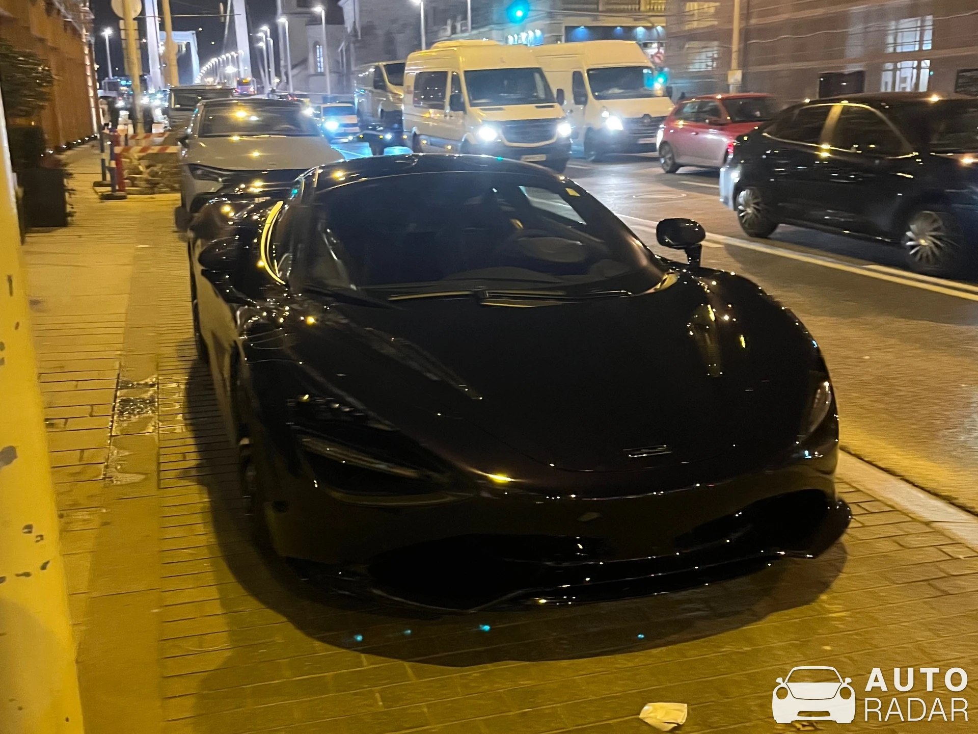 McLaren 750S spotted in Budapest, Hungary