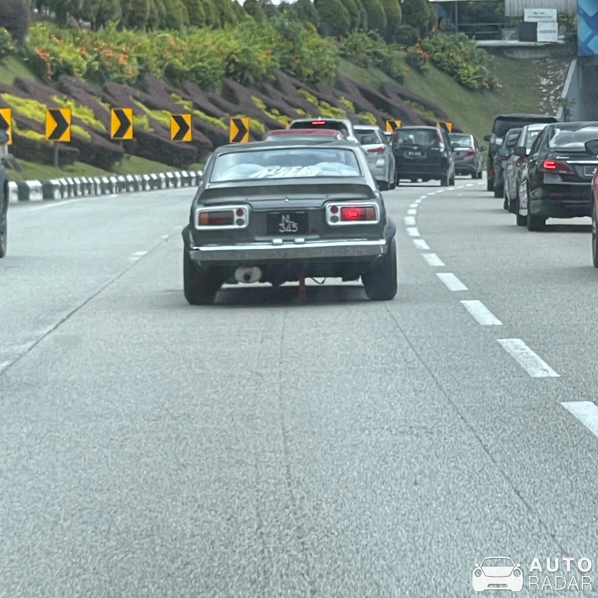 Mazda RX-3 GT spotted in Kuala Lumpur, Malaysia