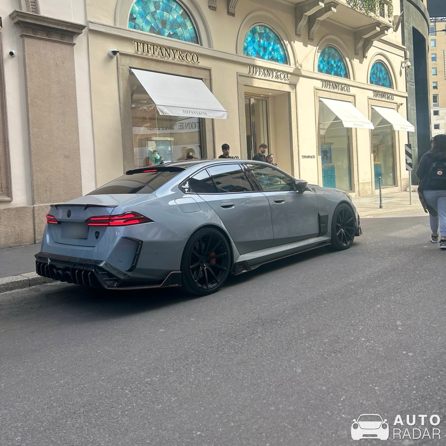BMW M5 G90 Mansory P850 Performance spotted in Milano