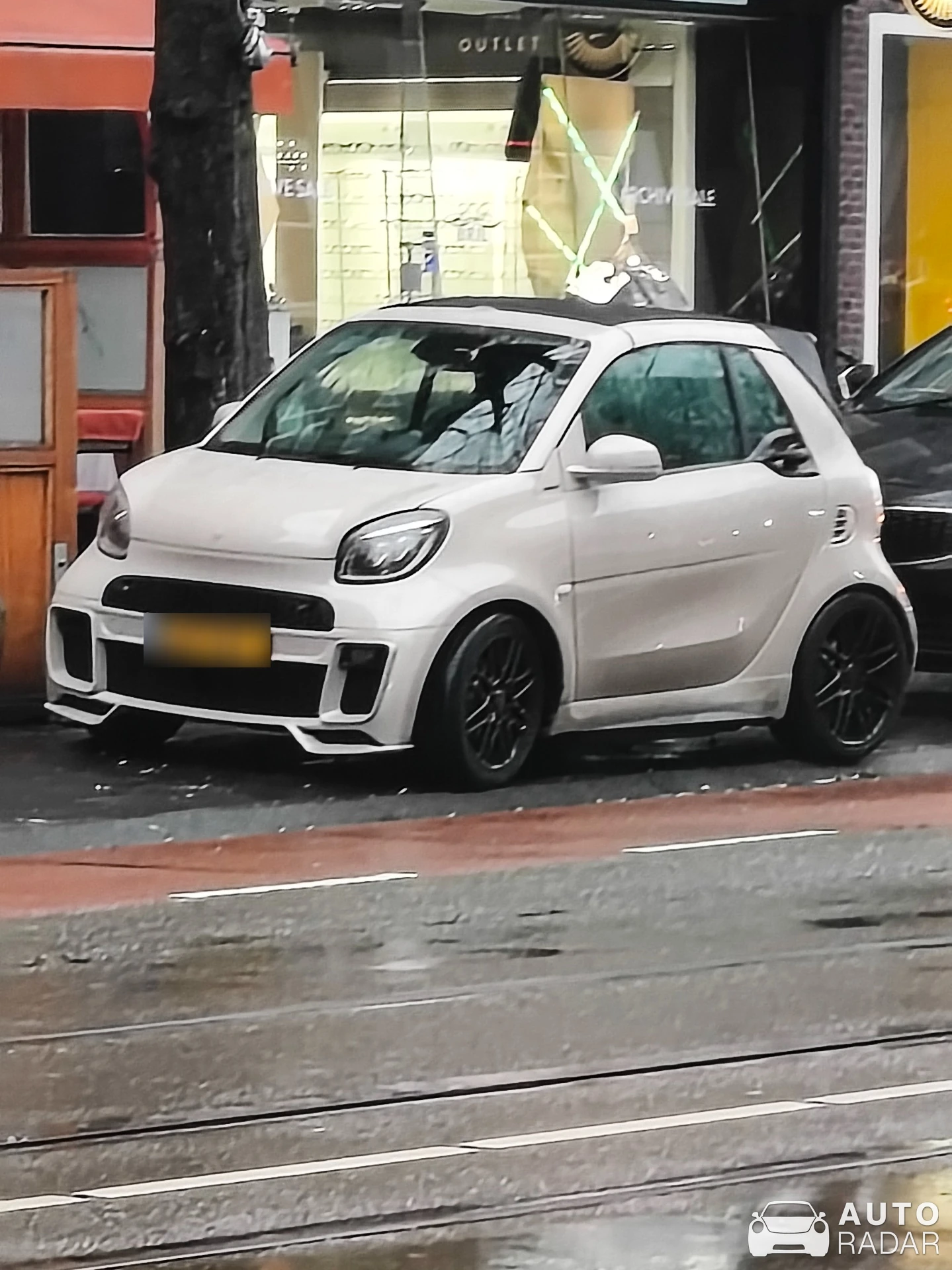 Smart Fortwo EQ Cabrio Brabus 92R spotted in Amsterdam