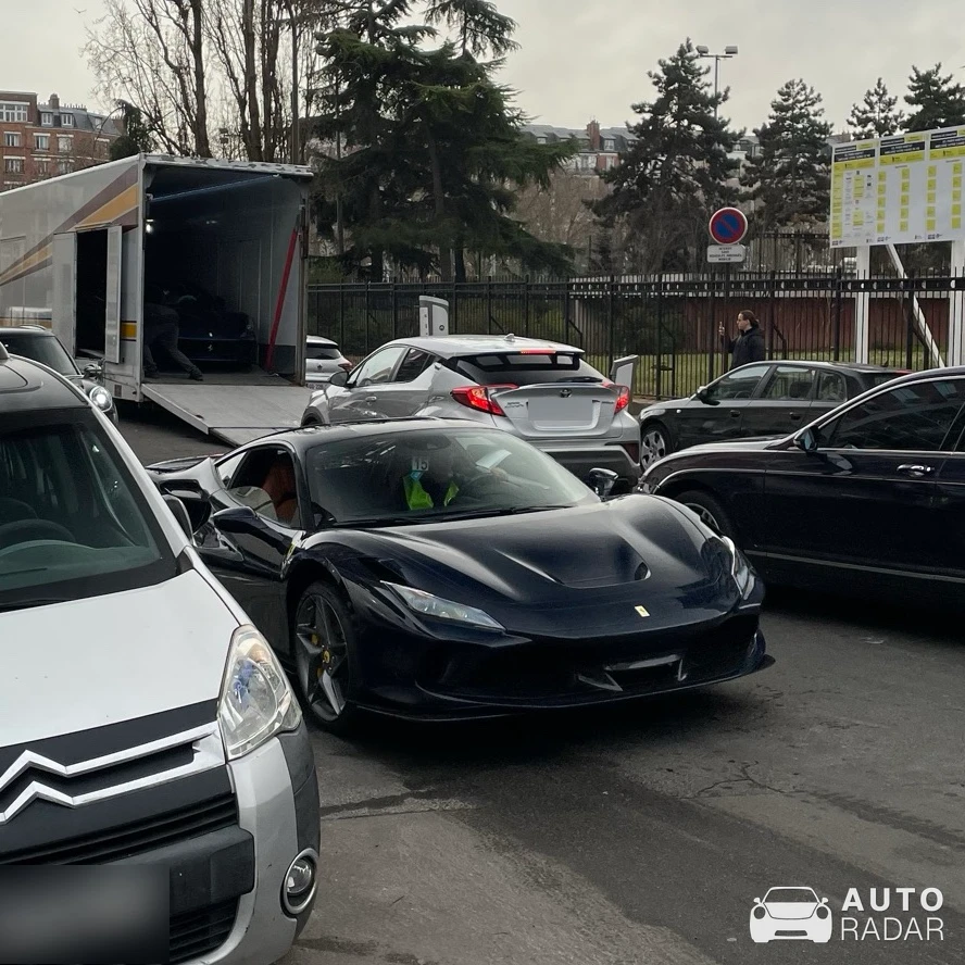 Ferrari F8 Tributo spotted in Paris, France