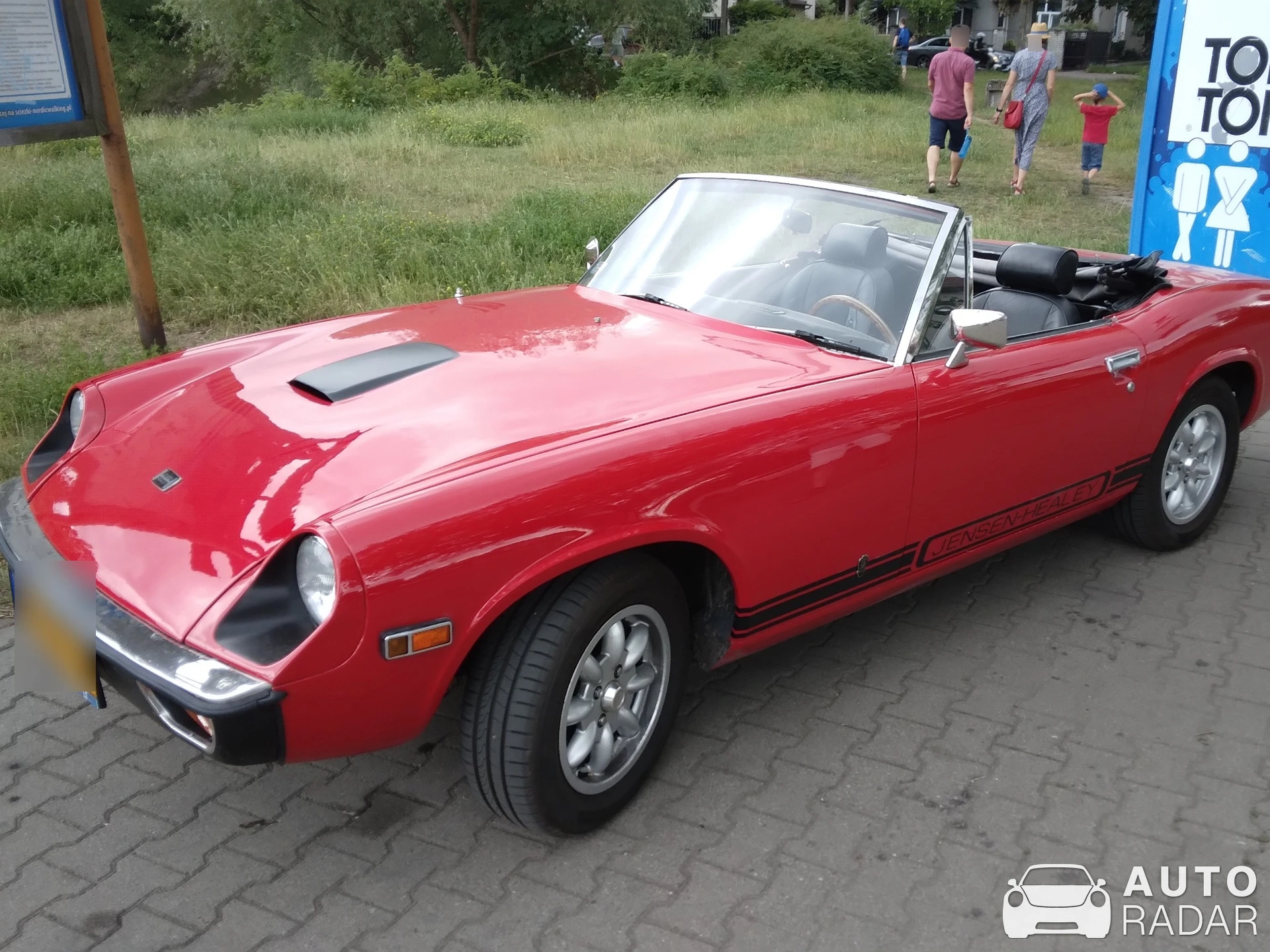 Jensen-Healey Roadster spotted in Warszawa