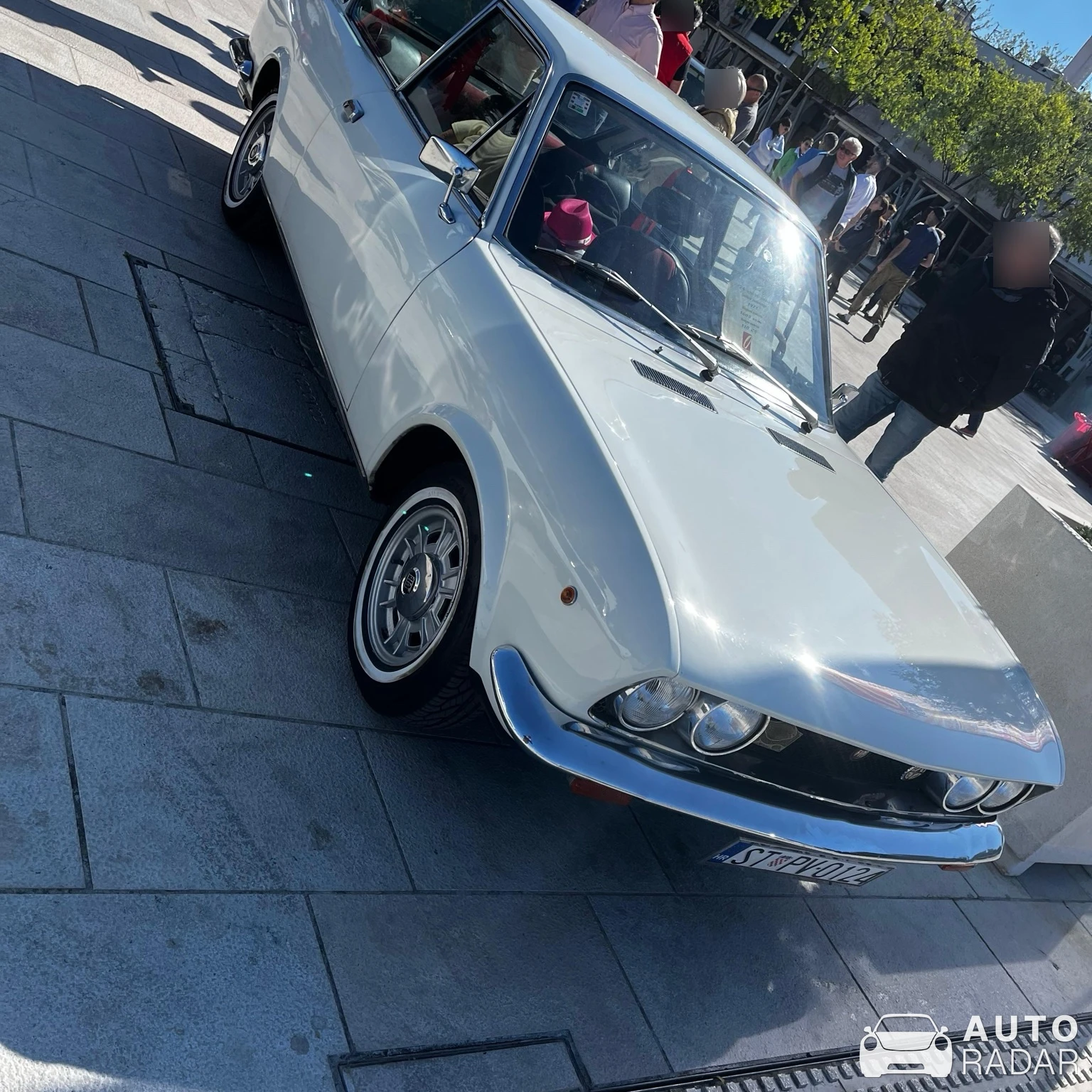 Fiat 124 Sport Coupé spotted in Krk