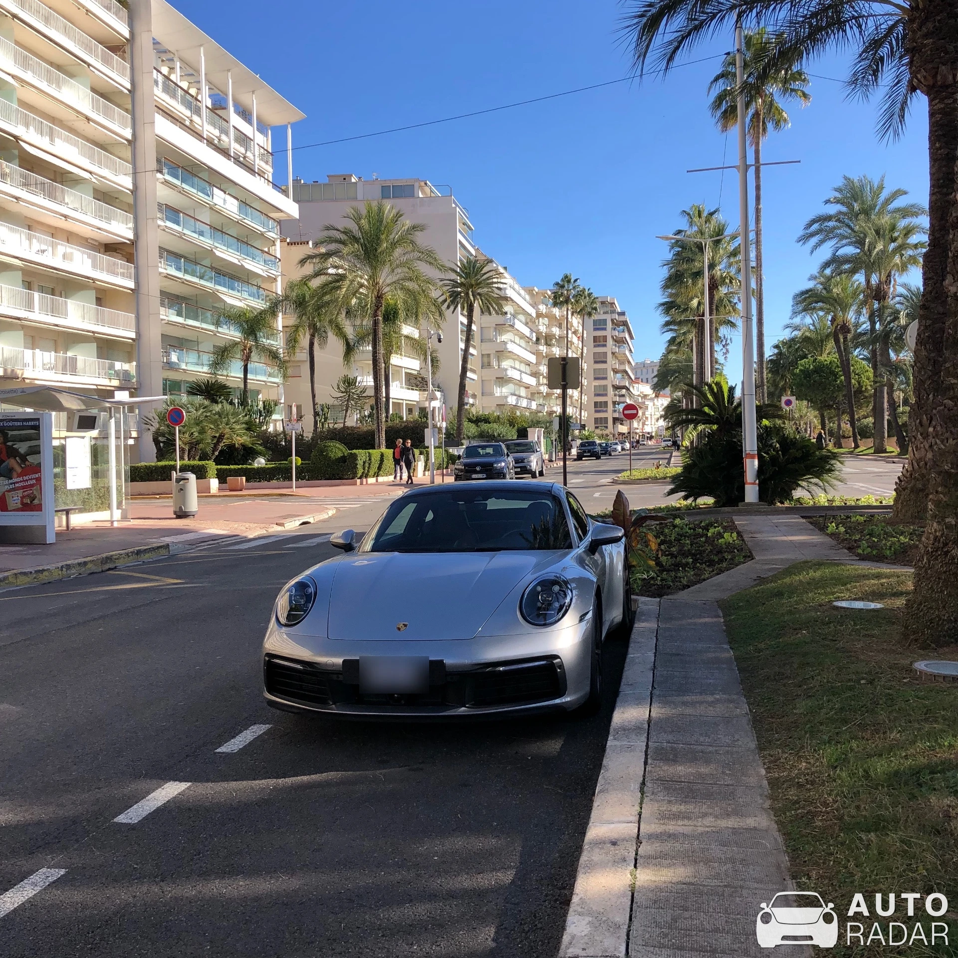 Porsche 992 Carrera MkI spotted in Cannes, France