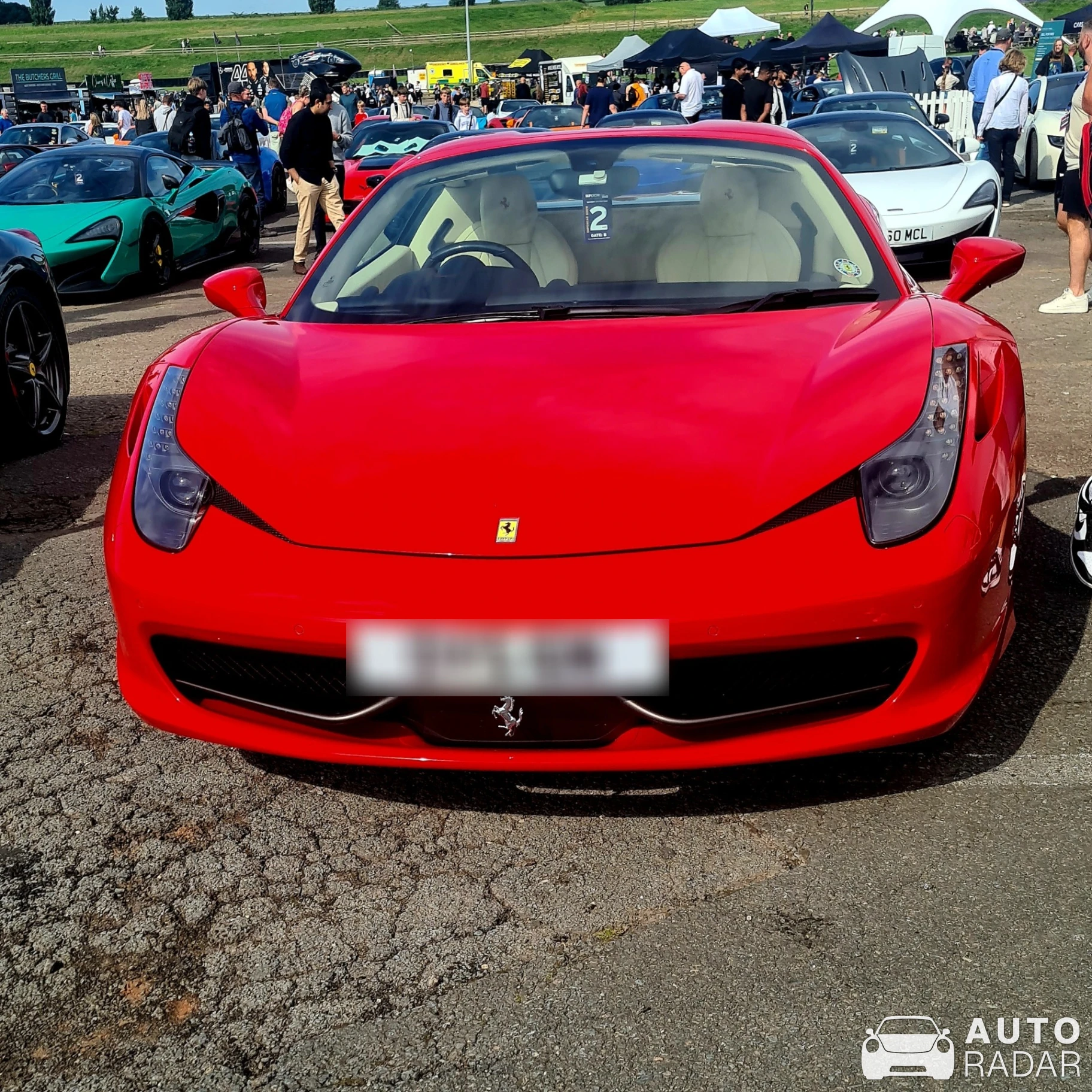 Ferrari 458 Spider spotted in Leicestershire, United Kingdom