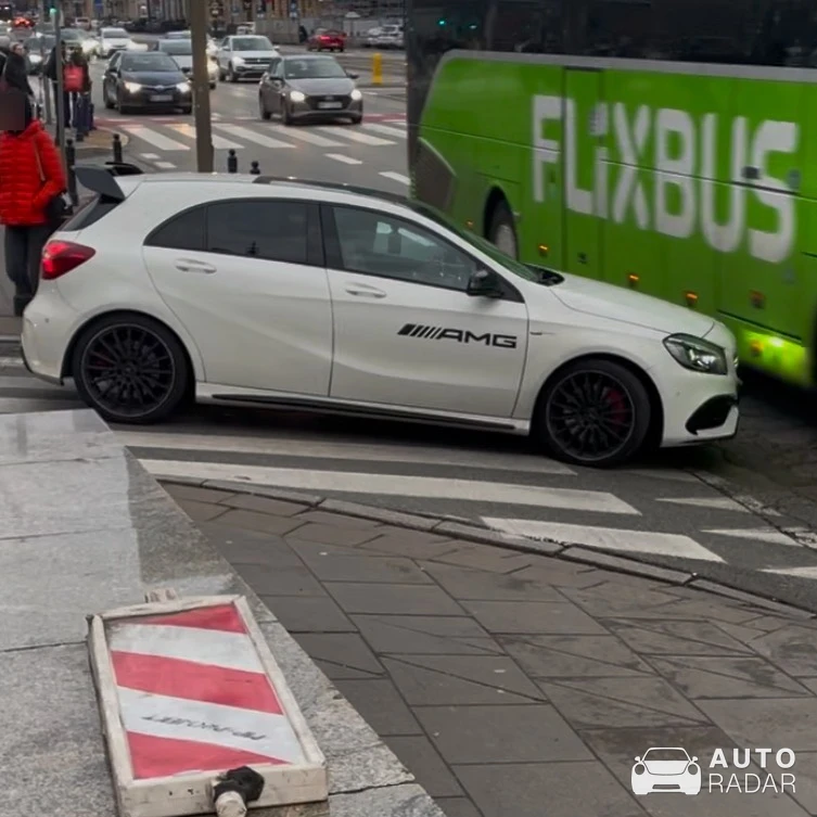 Mercedes-AMG A 45 W176 2015 spotted in Warsaw, Poland