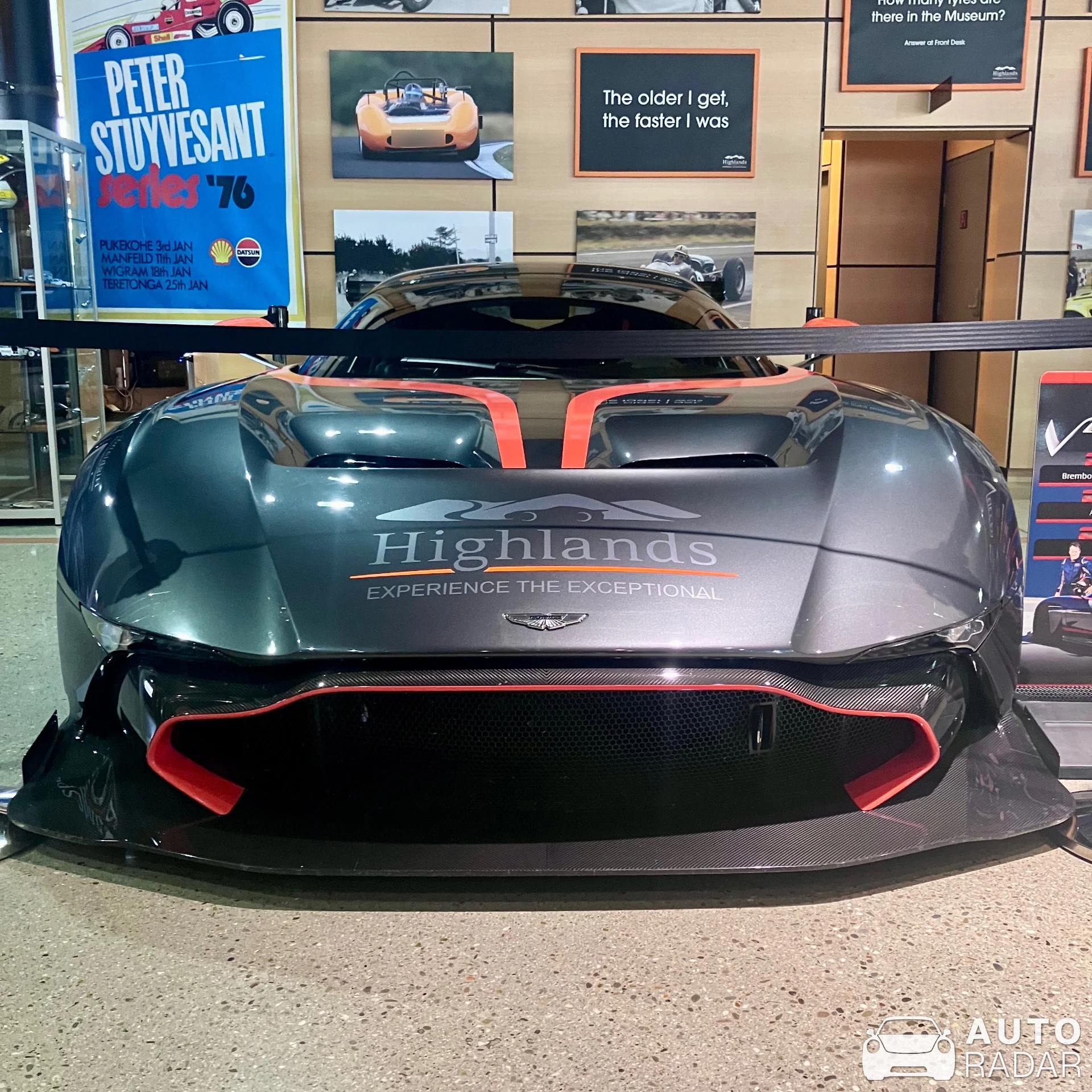 Aston Martin Vulcan spotted in Cromwell, New Zealand