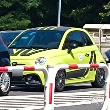 Abarth 595 spotted in Rydułtowy, Poland