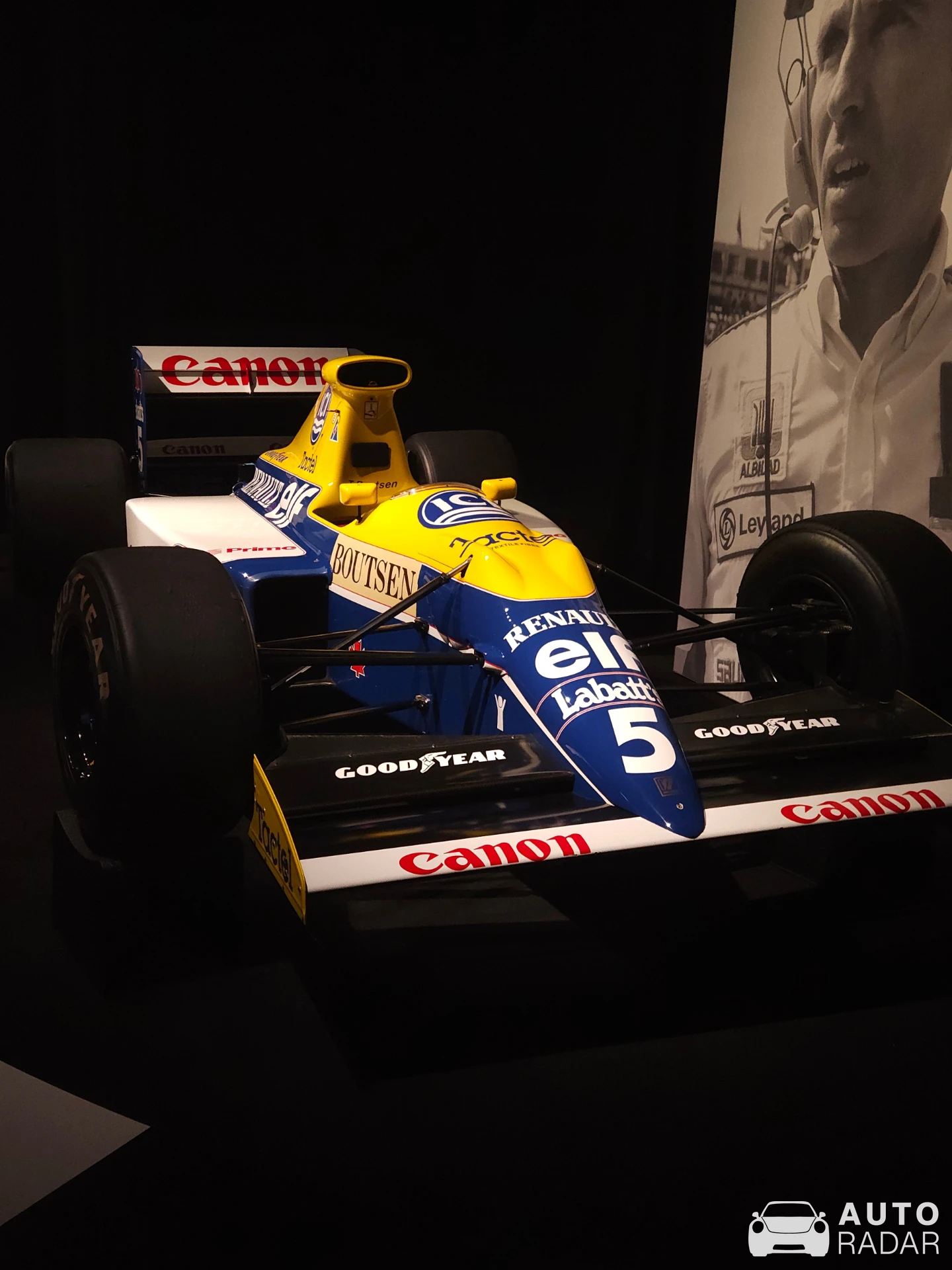 Williams FW15 spotted in Amsterdam