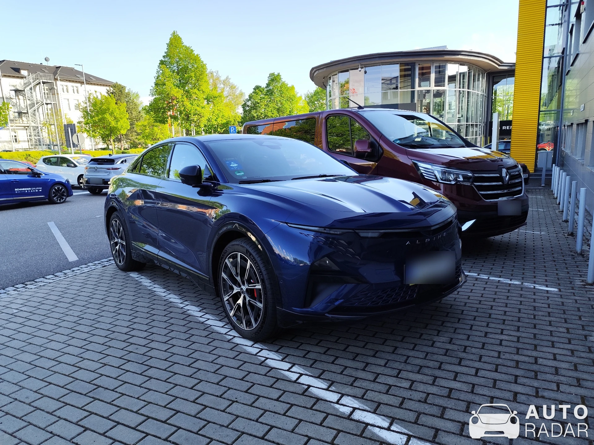 Alpine A390 spotted in Chemnitz