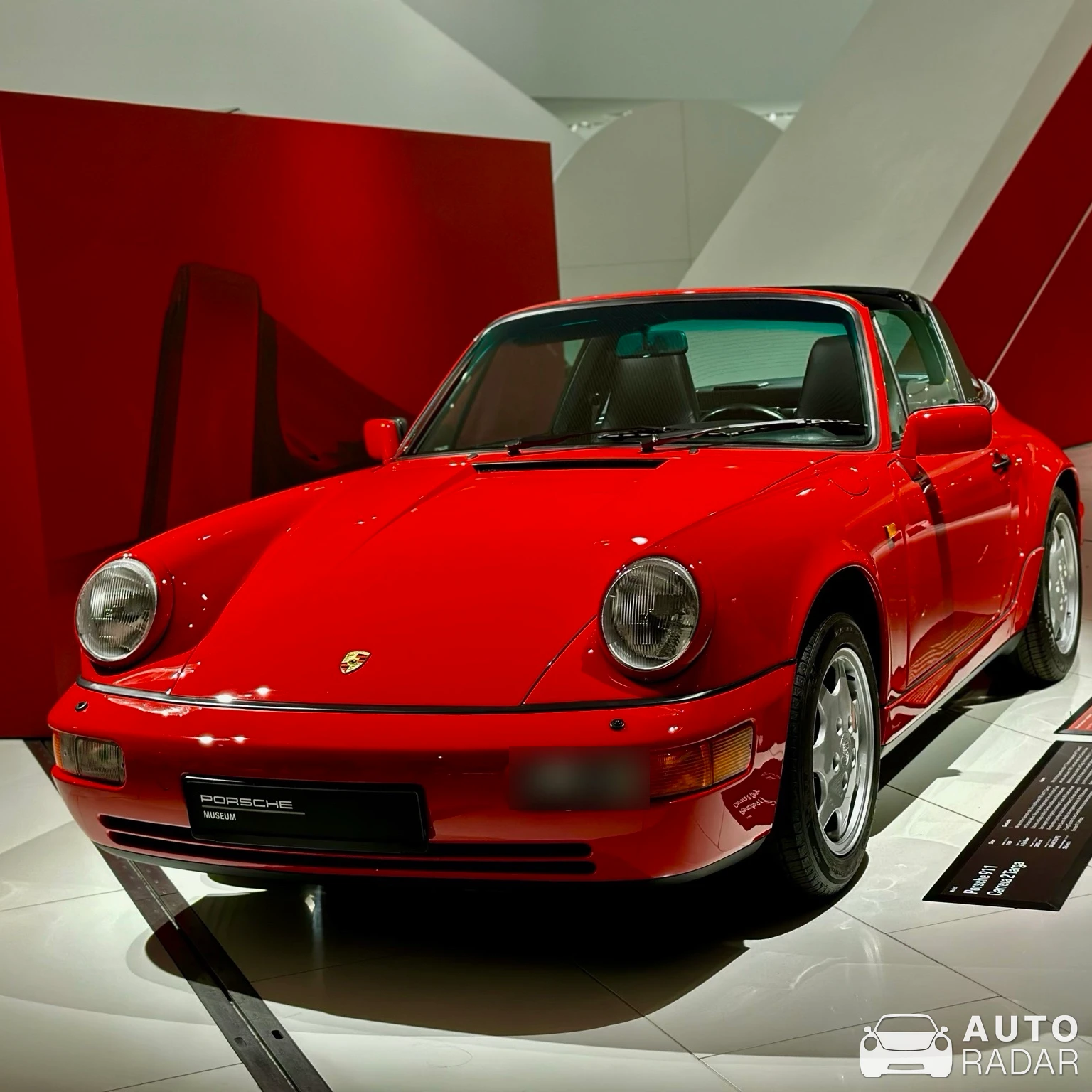 Porsche 964 Carrera 4 Targa spotted in Stuttgart