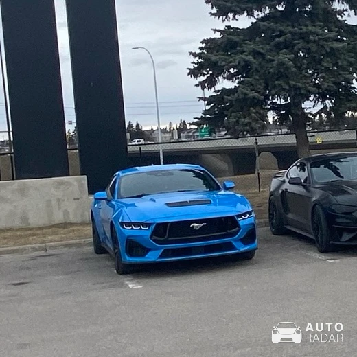 Ford Mustang GT 2024 spotted in Calgary