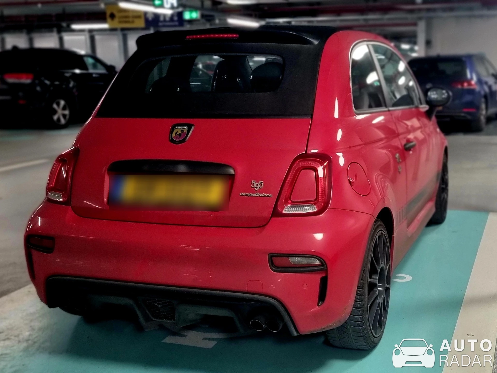 Abarth 595 Competizione spotted in Luxembourg, Luxembourg