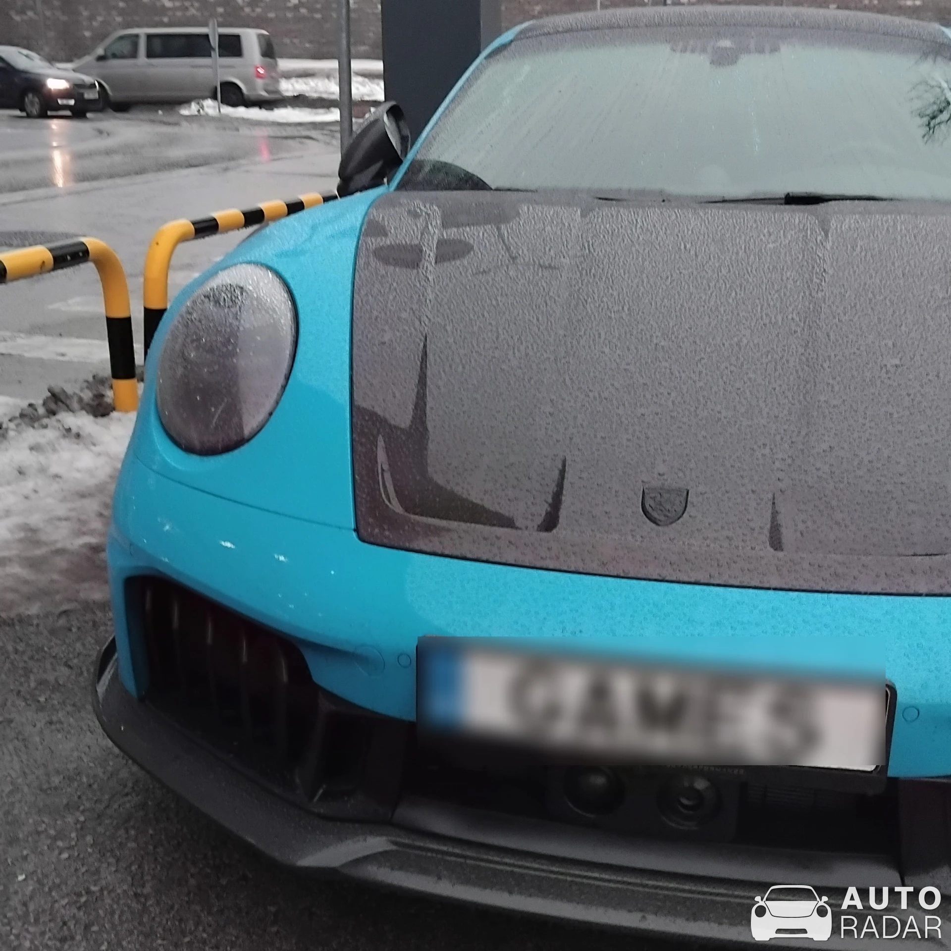 Porsche TechArt 992 Carrera 4 GTS spotted in Riga