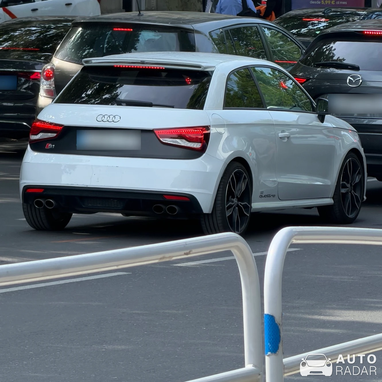 Audi S1 Sportback Quattro spotted in Madrid