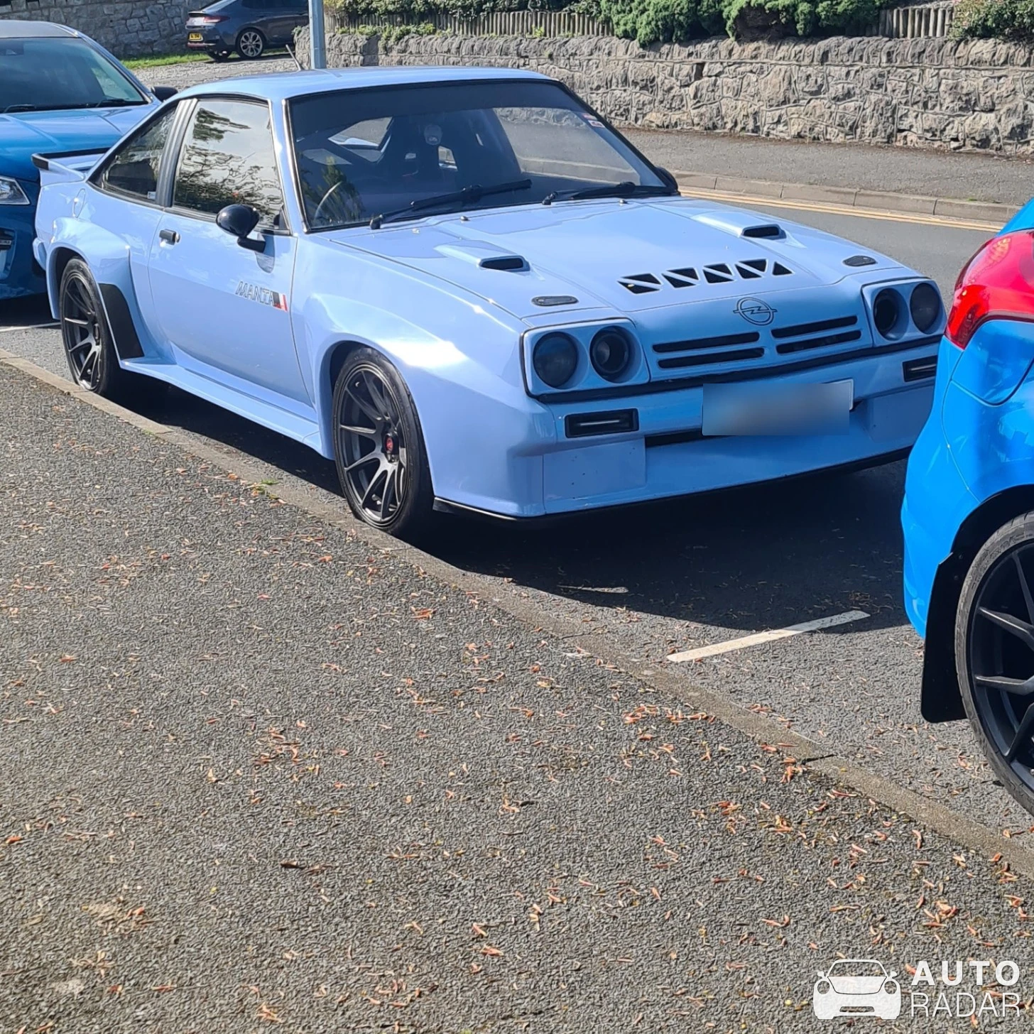Opel Manta spotted in Rhos on Sea, United Kingdom