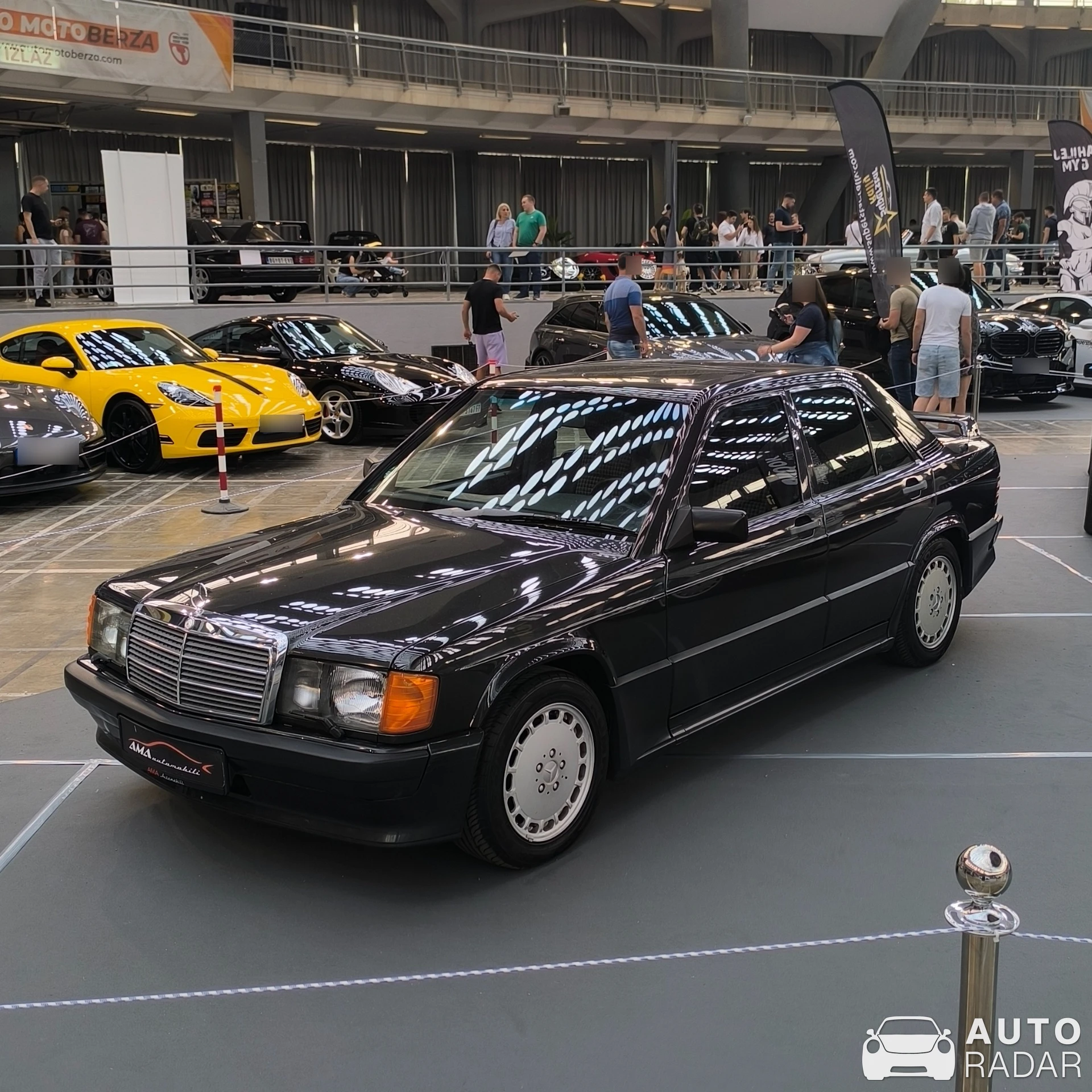 Mercedes-Benz 190 E W201 2.3-16 spotted in Belgrade