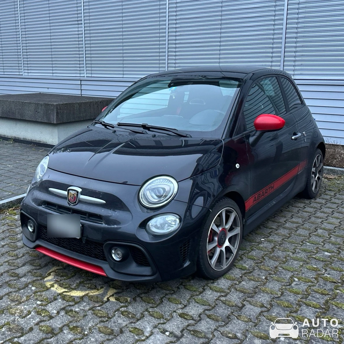 Abarth 595 Pista spotted in Rapperswil-Jona, Schweiz