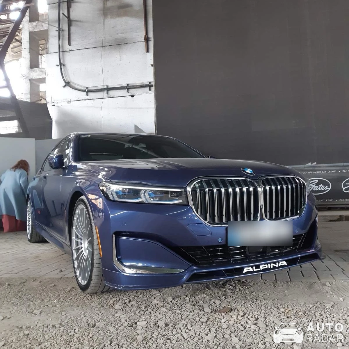 Alpina B7 G12 spotted in Budapest