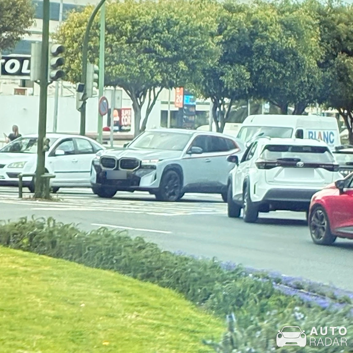 BMW XM G09 Label spotted in Las Palmas de Gran Canaria