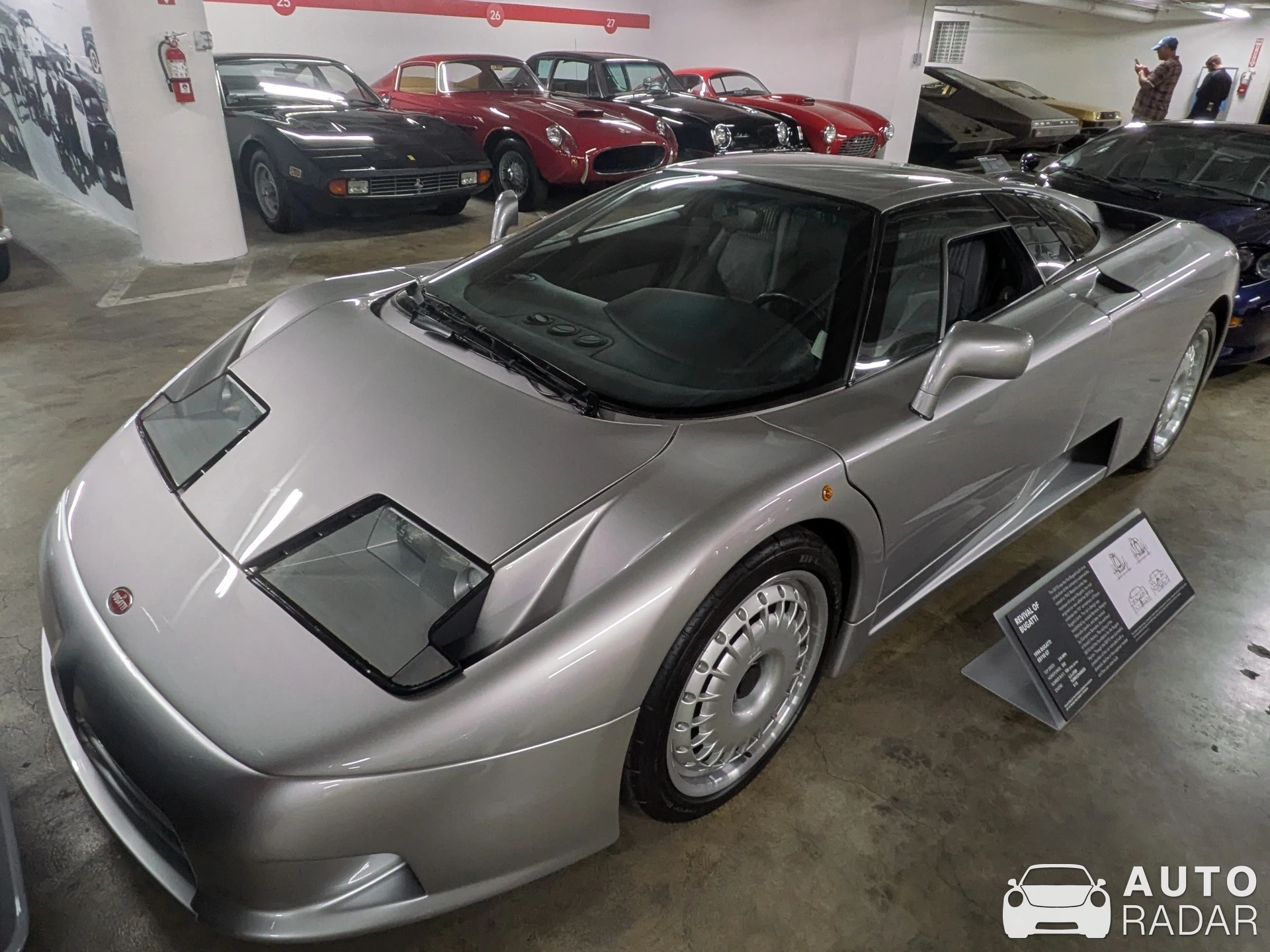 Bugatti Dauer EB110 SS spotted in Los Angeles