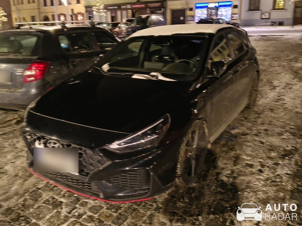 Hyundai i30 N spotted in Třebíč, Czech Republic