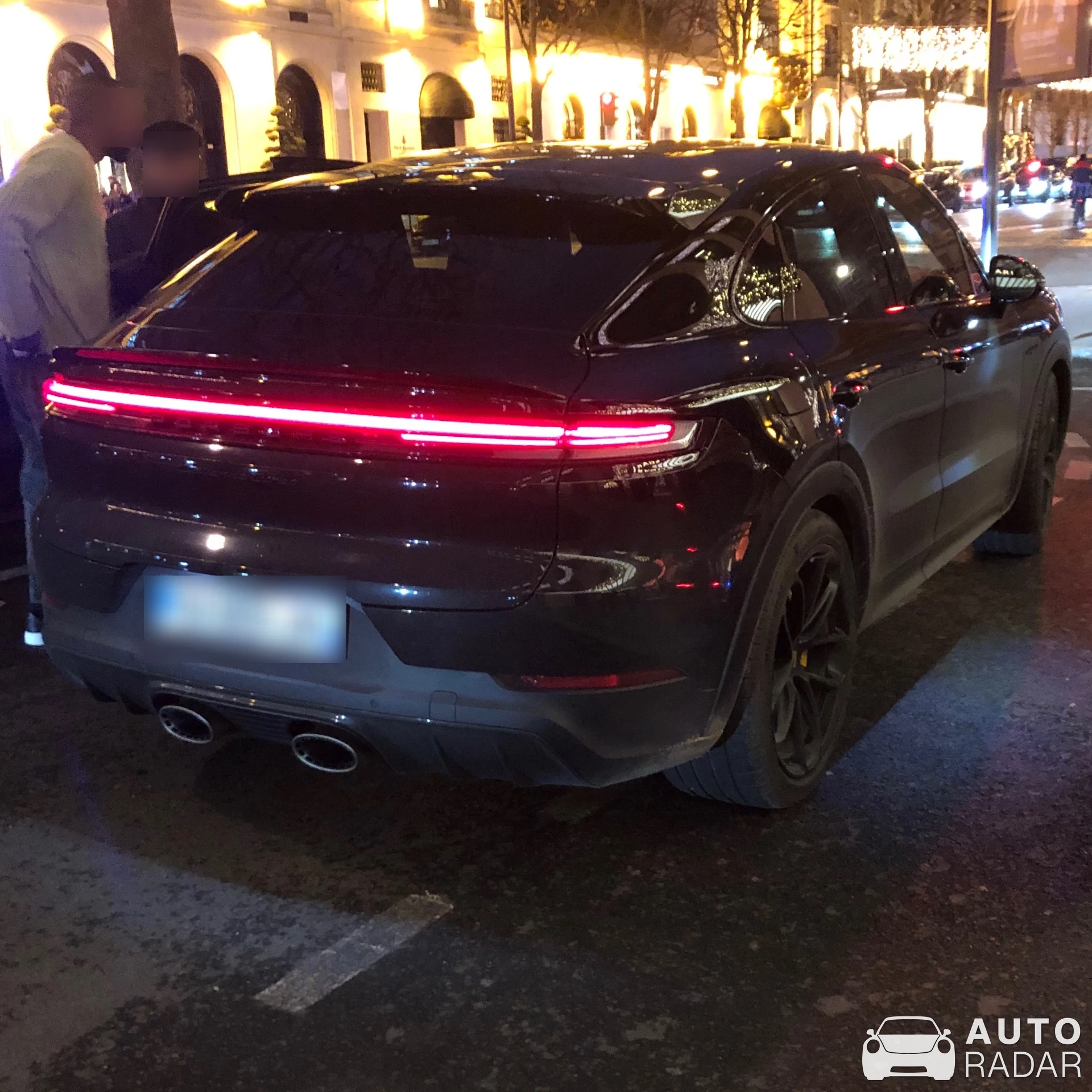Porsche Cayenne Coupé Turbo GT spotted in Paris, France
