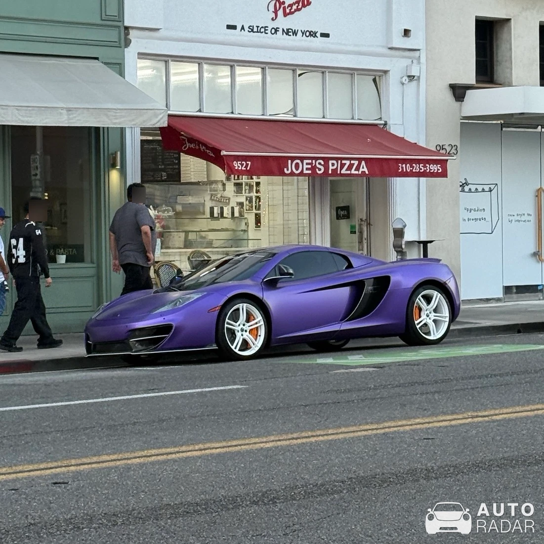 McLaren 50 12C Spider spotted in Beverly Hills, United States