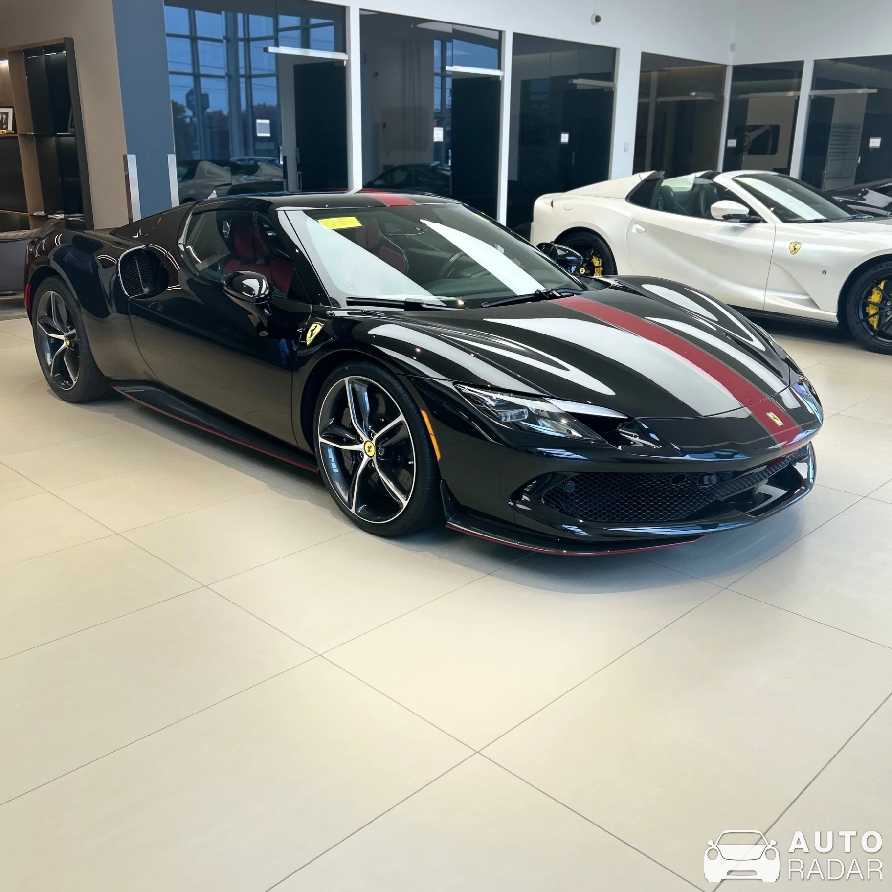 Ferrari 296 GTS spotted in Norwood, United States