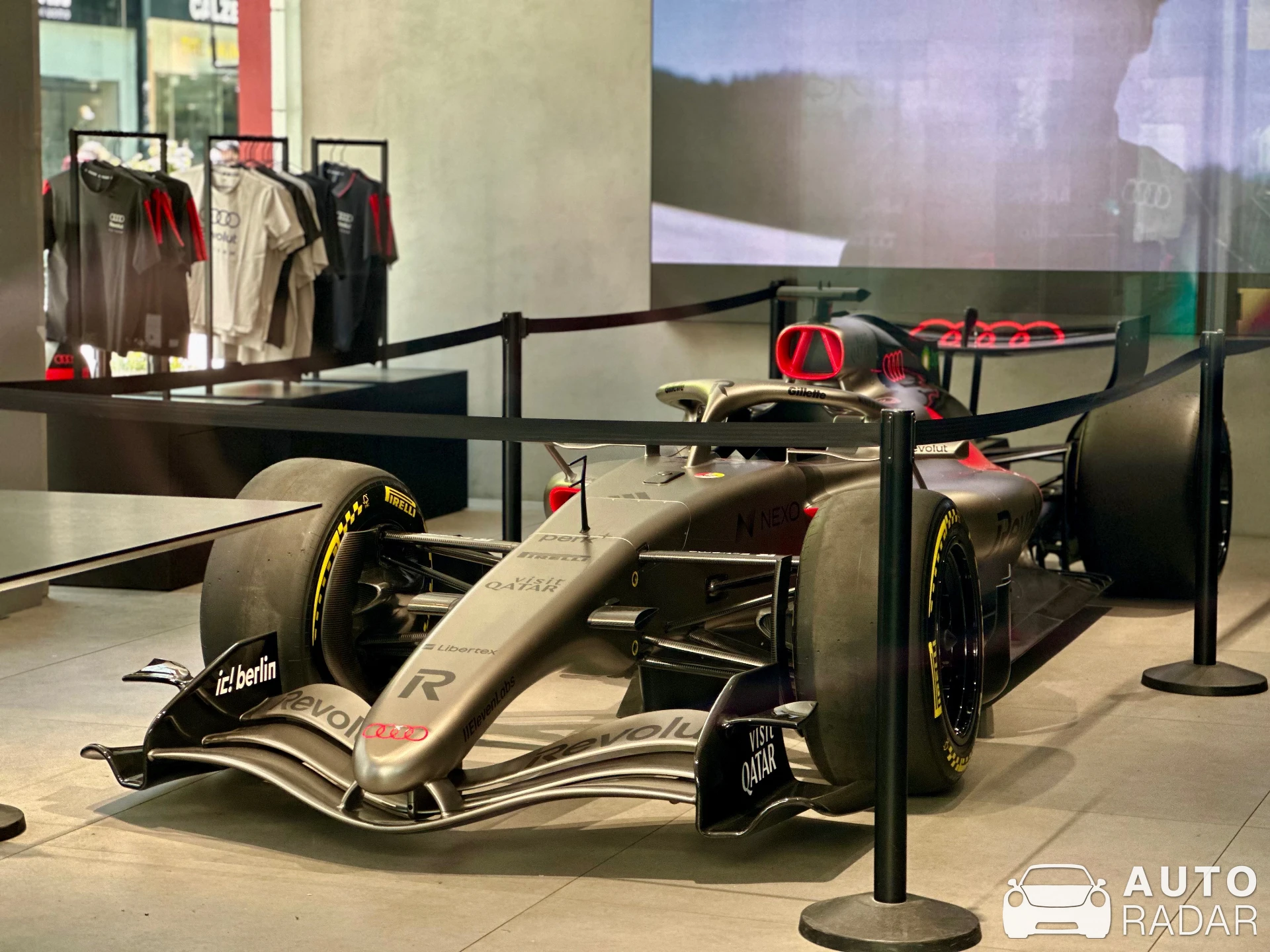 Audi R26 spotted in Vienna