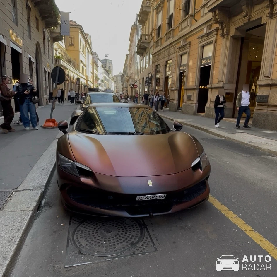 Ferrari 296 GTB Novitec spotted in Milano