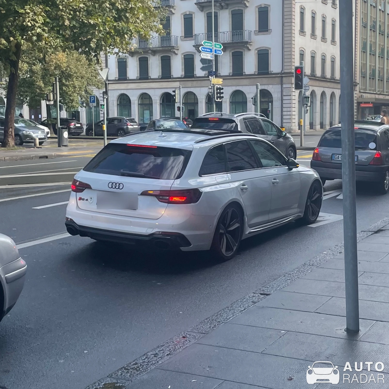 Audi RS4 Avant B9 2020 spotted in Genève, Switzerland