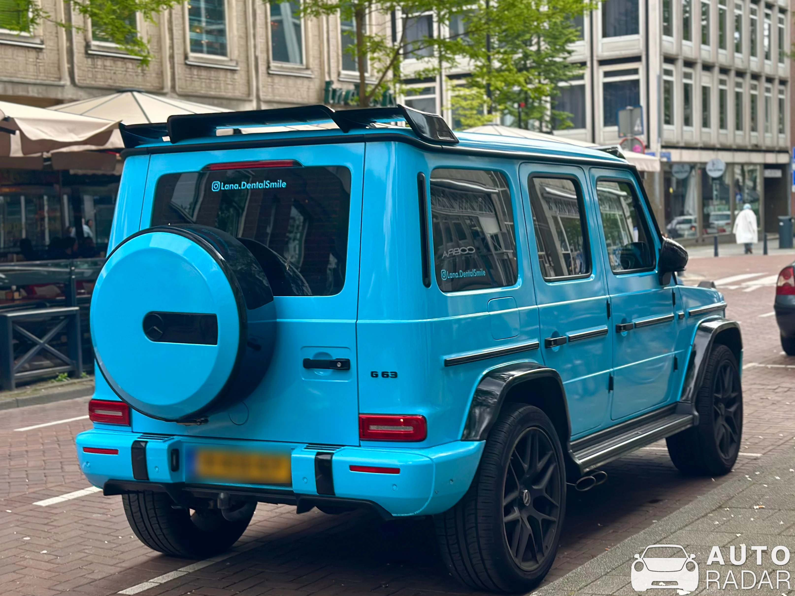Mercedes-AMG G 63 W463 2018 Urban 700 S spotted in Rotterdam