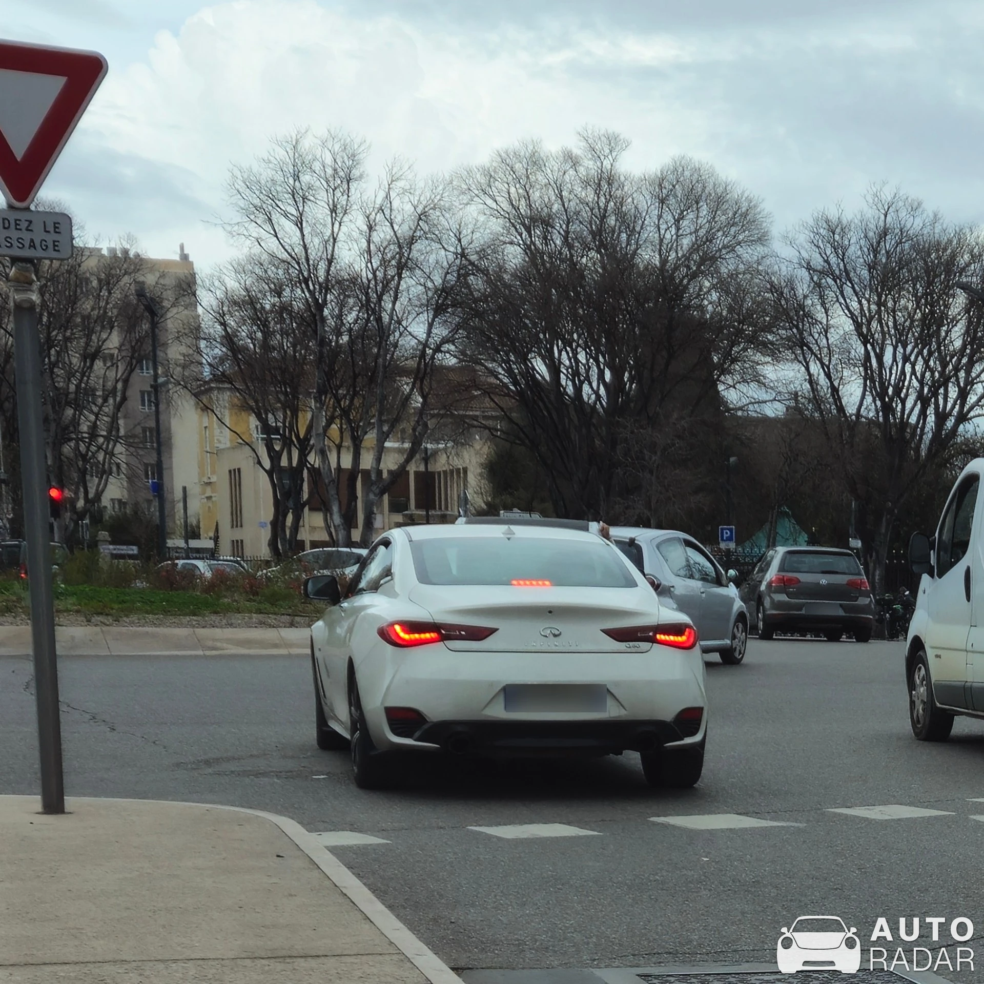 Infiniti Q60 Redsport spotted in Marseille