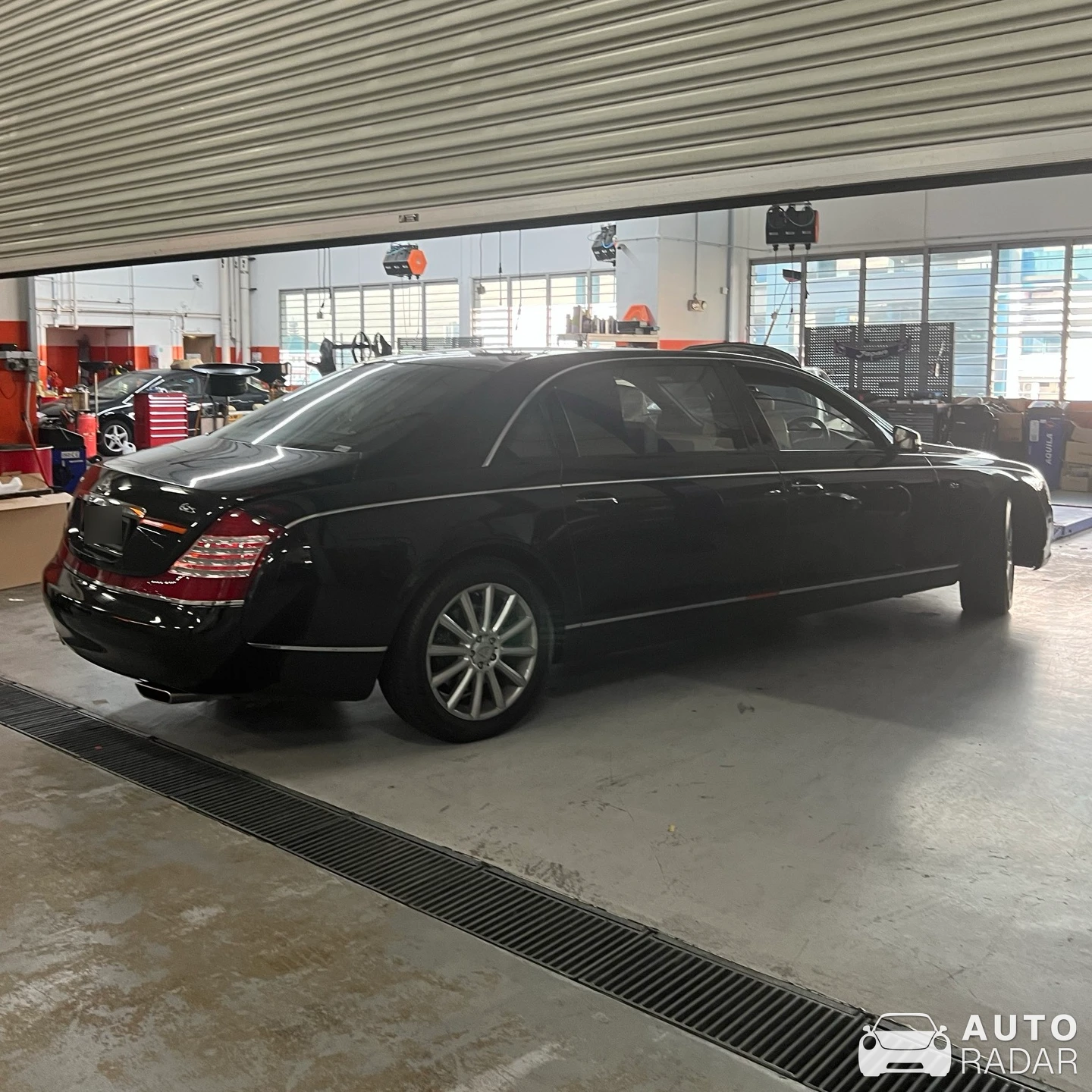 Maybach 62 S spotted in Singapore