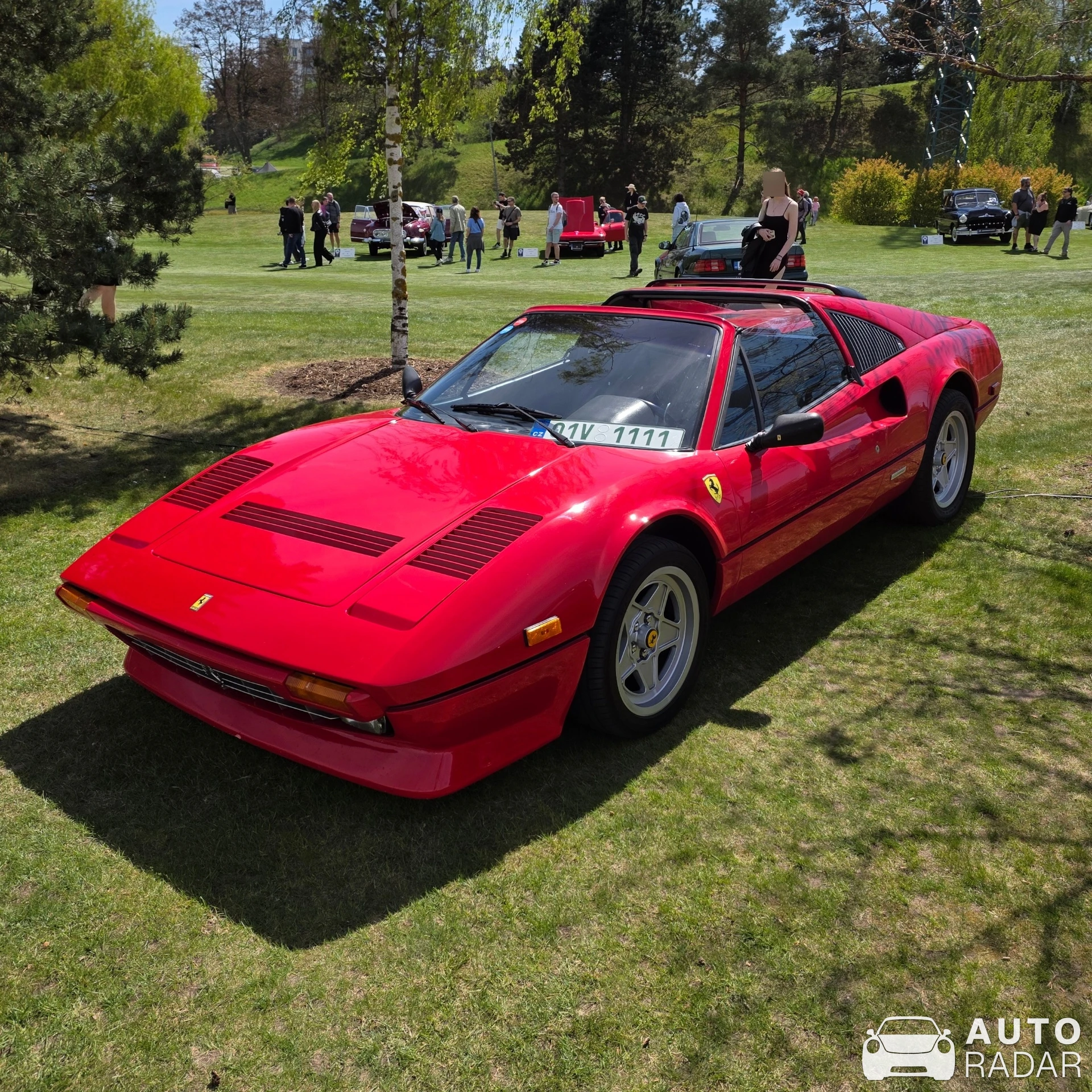 Ferrari 308 GTS Quattrovalvole spotted in Praha, Czech Republic