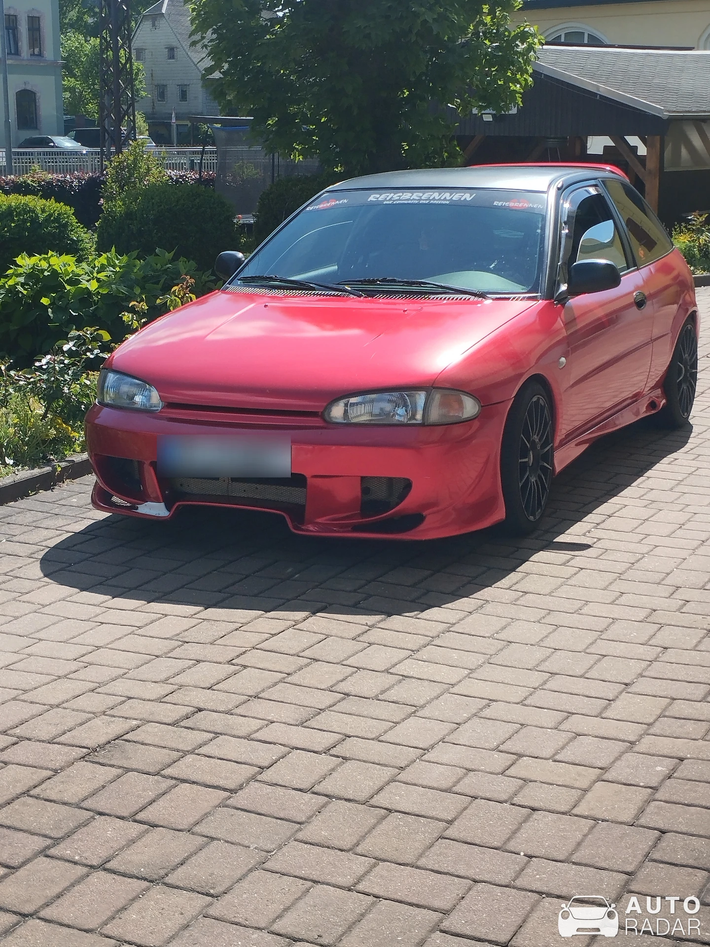 Mitsubishi Colt spotted in Burkhardtsdorf