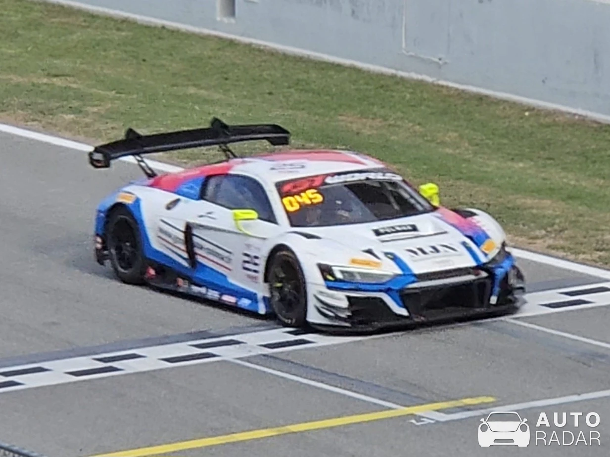 Audi R8 LMS Evo II spotted in Montmeló
